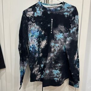 Size large men’s Hollister tie-dye shirt